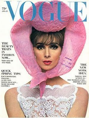 Vintage Vogue magazine covers - wah4mi0ae4yauslife.com - Vintage Vogue January 1964.jpg